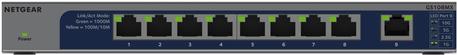 Netgear 8PT GIG UM+1P 10 G/MULTI-GIG Uplink Switch GS108MX - GS108MX-100EUS 10G/MULTI-GIG