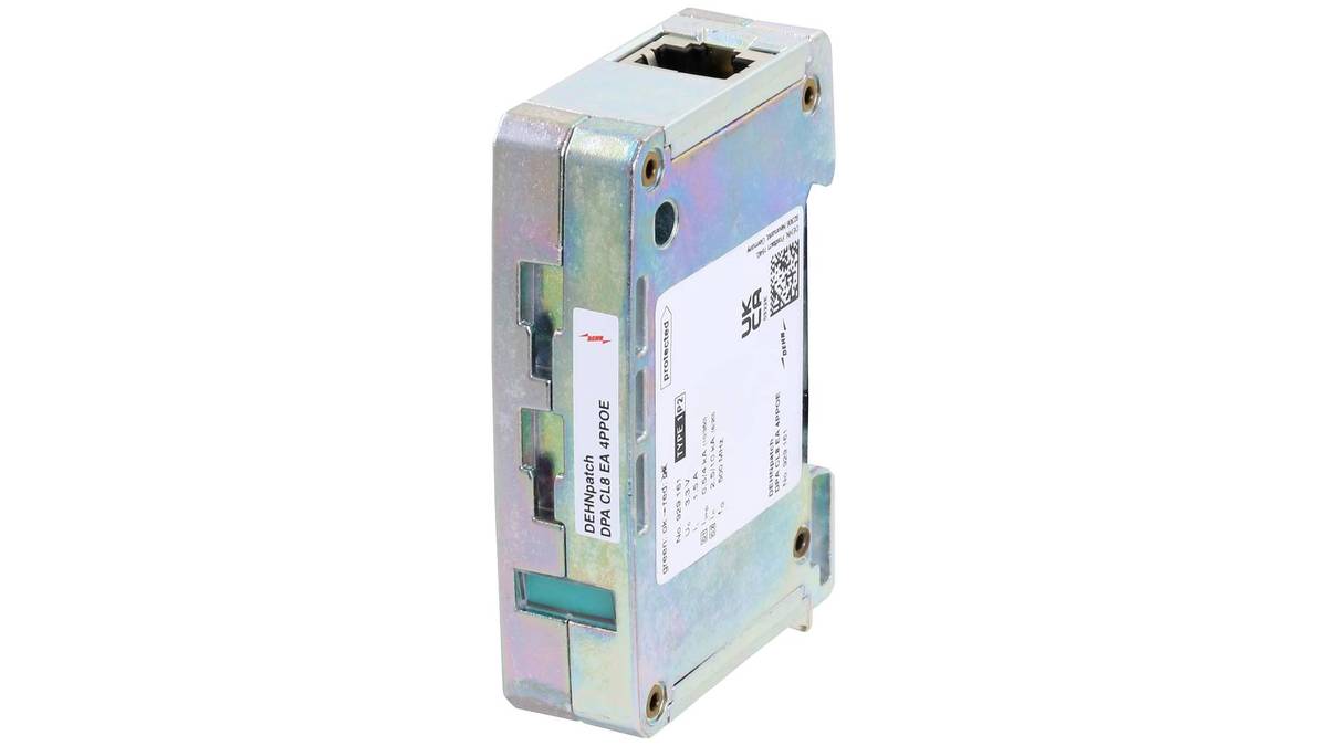 Dehn 929161 DEHNpatch DPA CL8 EA 4PPOE Surge Arrester