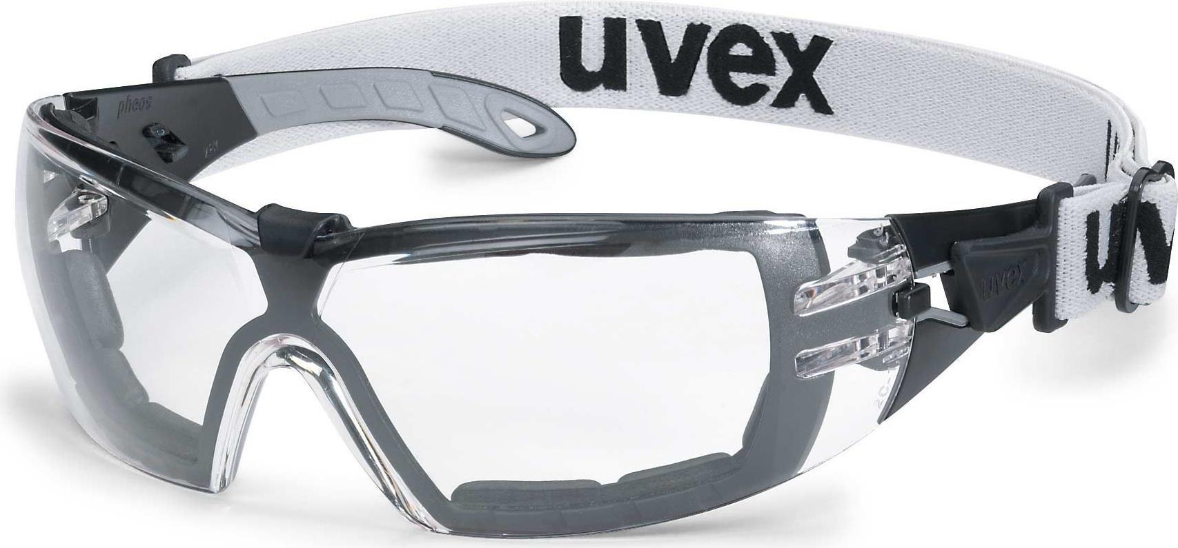 Uvex 9192180 Safety Glasses - Grey/Black (9192180)