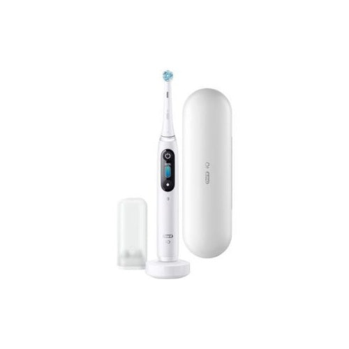 Oral-B iO 4210201363064 Elektrische Zahnbürste Erwachsener Rotierende Zahnbürste Weiß (iO Serie 8) afbeelding 1