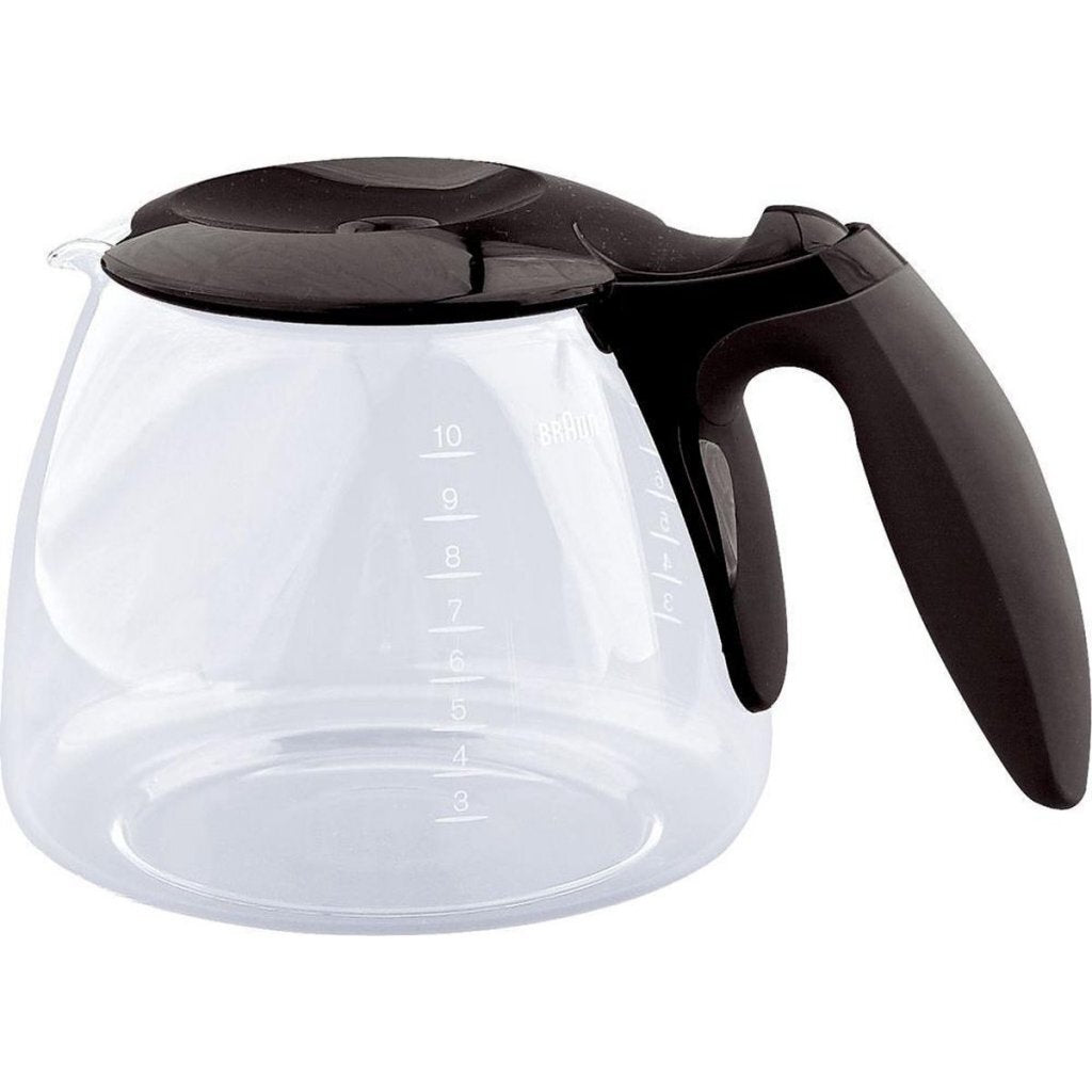 Braun KFK500 Glass Coffee Pot for Aroma Passion Black