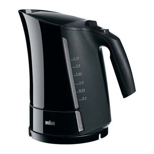 Braun Multiquick 3 WK 300 - Wasserkocher - 1,6 Liter - 2200 kW - Schwarz (657576) afbeelding 1