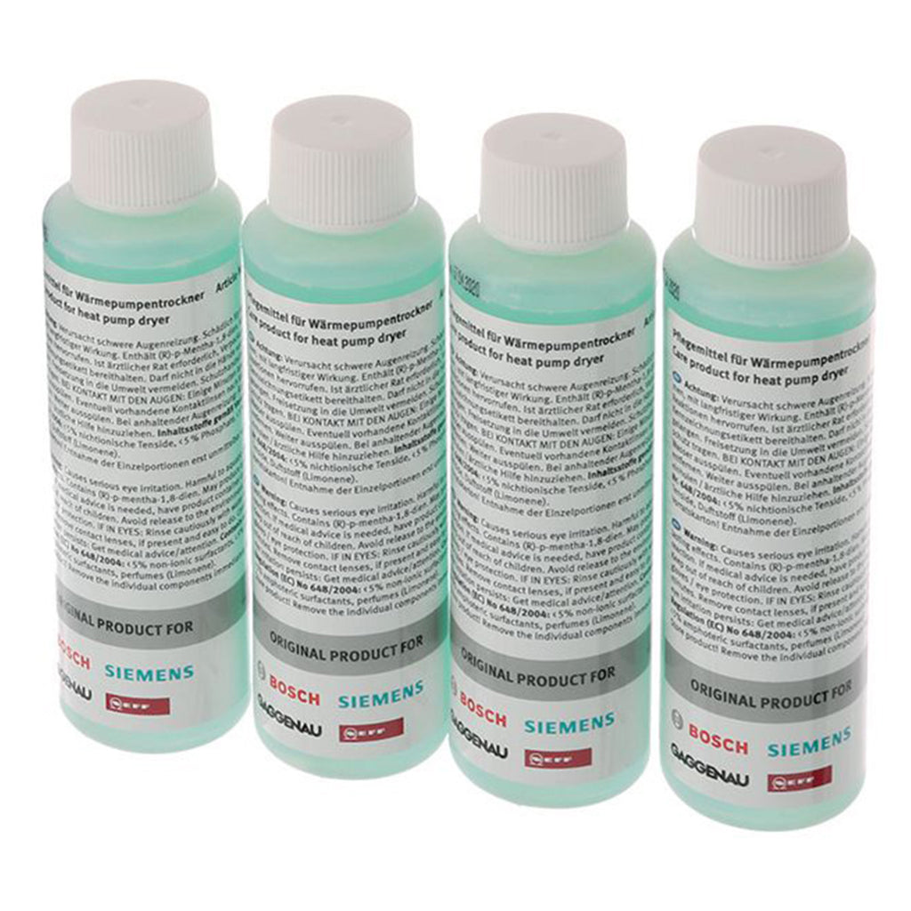 Bosch Siemens Care Set for Tumble Dryers 4x125 ml