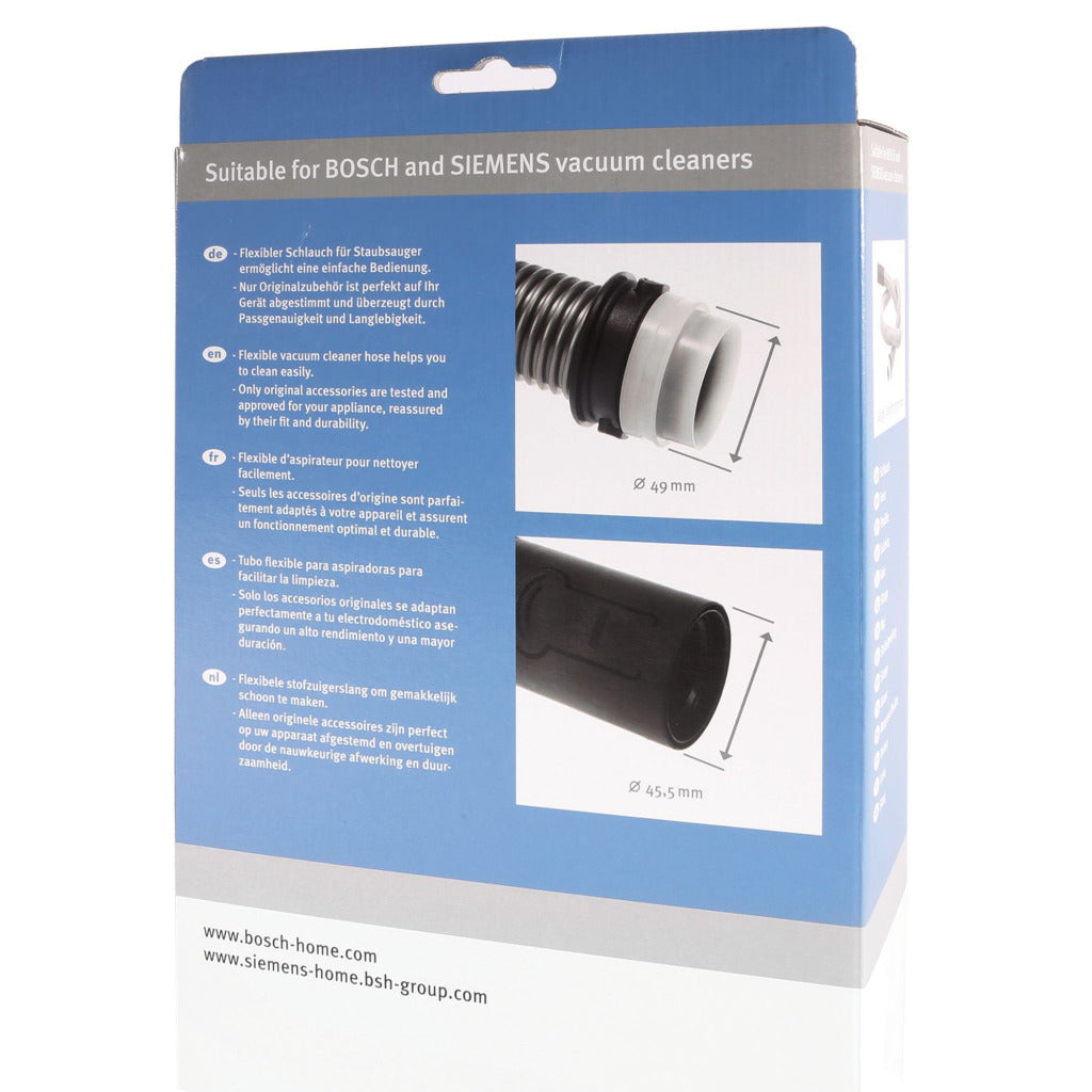 BOSCH SIEMENS B/s Vacuum Cleaner Hose 17000733