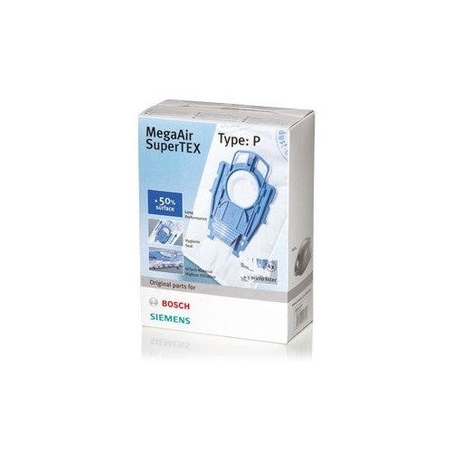 Bosch Staubsauger Zubehör Beutel Type P MegaAir SuperTEX (BBZ41FP) afbeelding 1