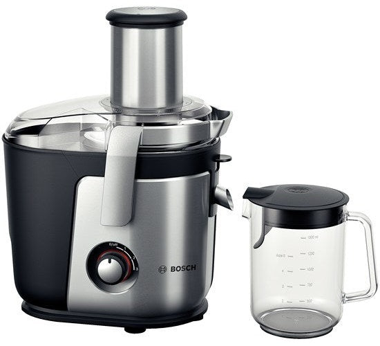 Bosch MES4010 juice maker Centrifugal juicer 1200 W Black  Silver afbeelding 1
