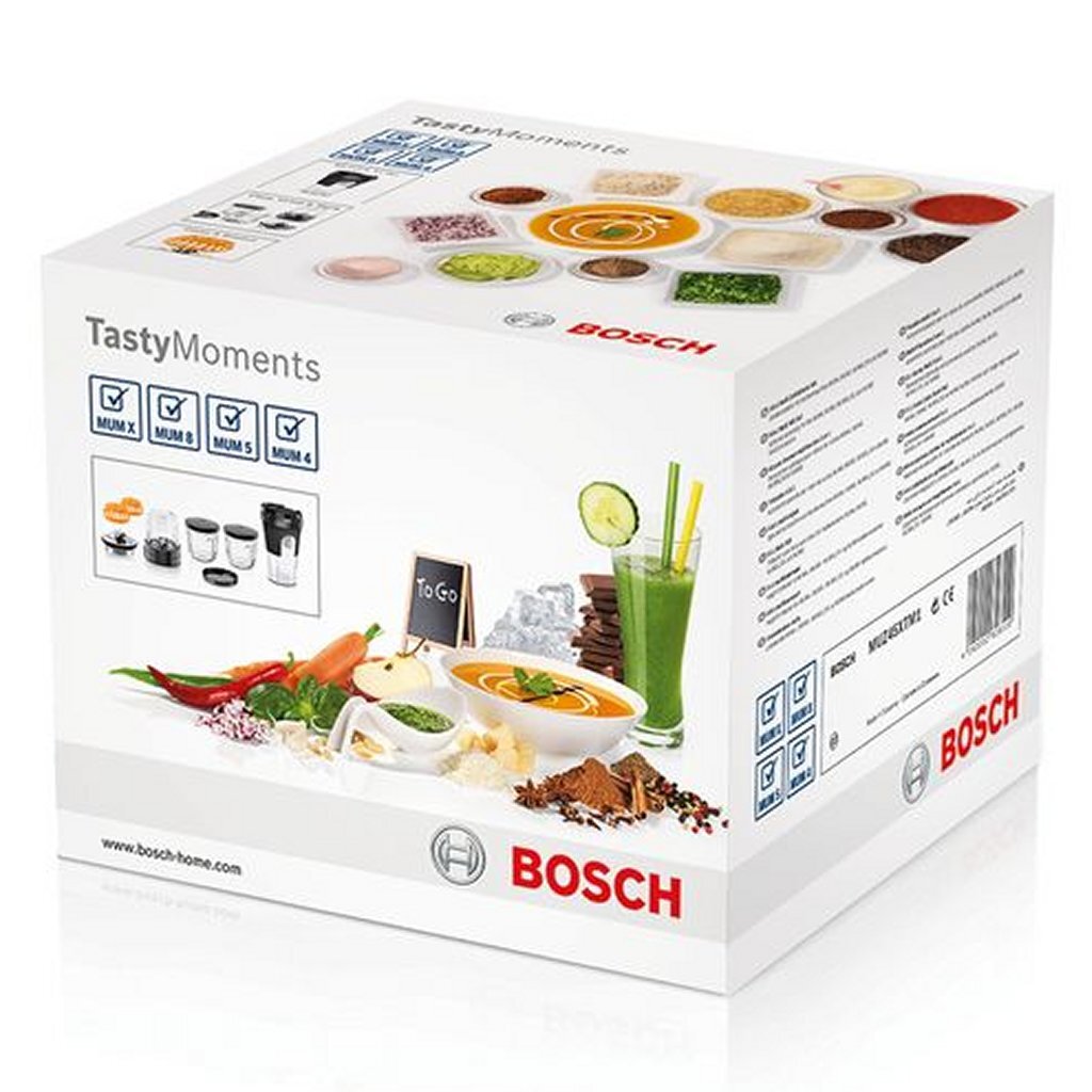 Bosch TastyMoments Set Black/Transparent MUZ45XTM1