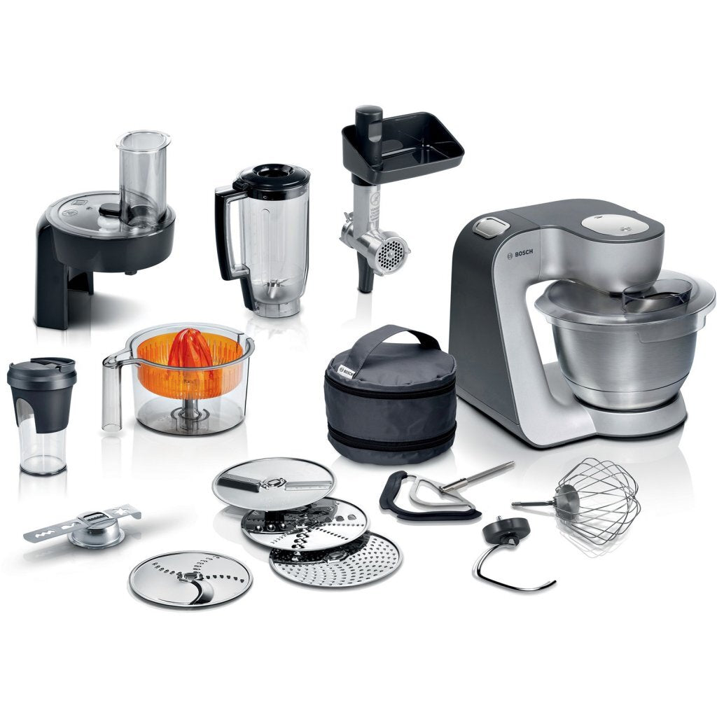 Bosch MUM59S81DE Kitchen Machine Black/Stainless Steel 3.9 L 1000W 7 Speeds