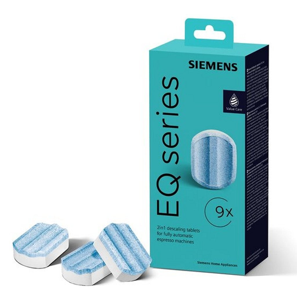 Siemens TZ80032A Ontkalkingstabletten voor Volautomatische Koffiemachines 9 Stuks afbeelding 1