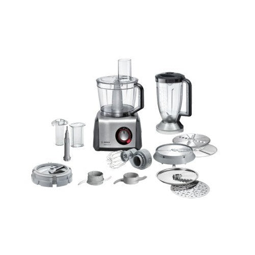 Bosch MC812M865 - 3,9 l - black - Edelstahl - Drehregler - Schlagen - Mischung - Kotelett - Schneiden - Mixen - Püree - CE - EAC - VDE - Kunststoff (MC812M865) afbeelding 1