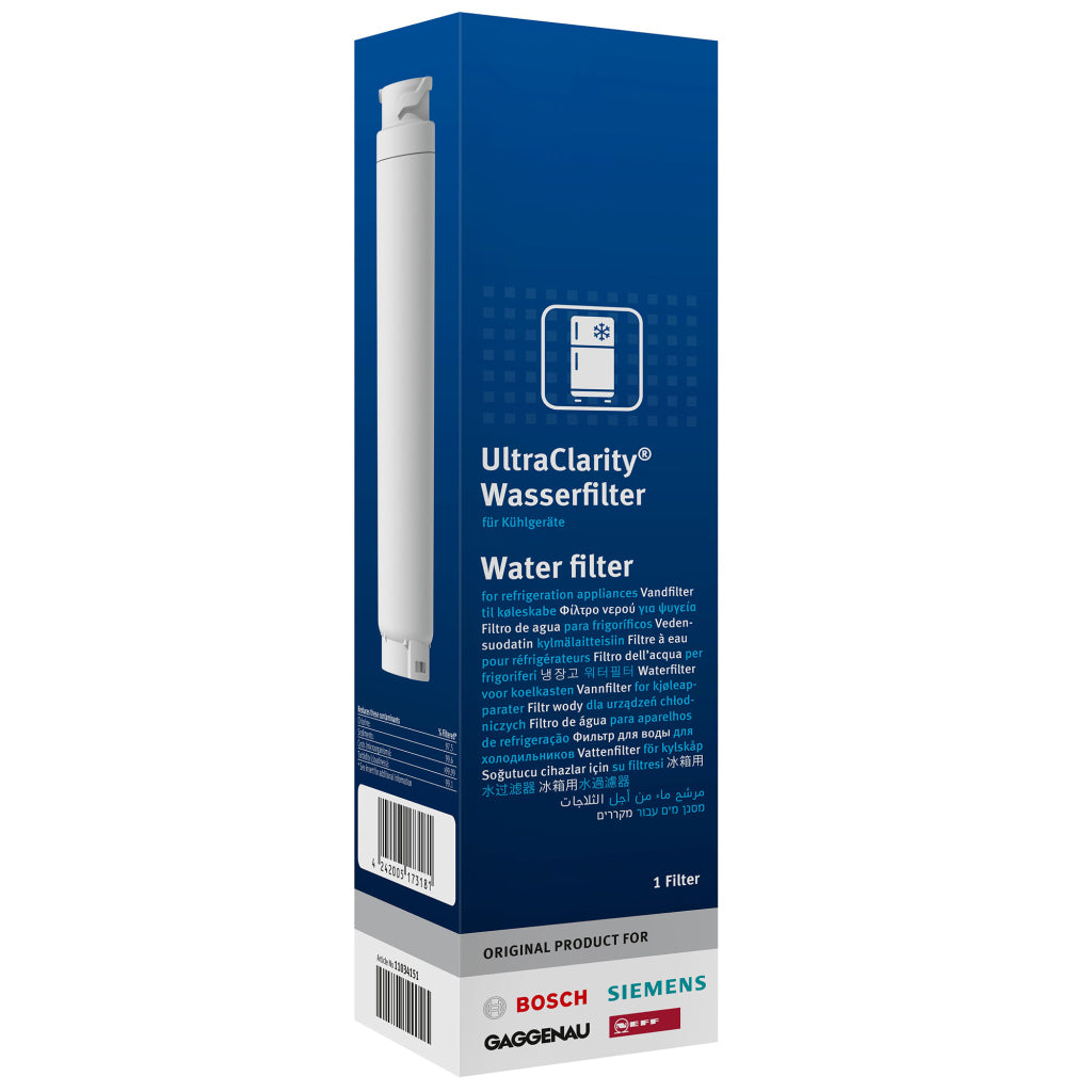 Bosch Siemens 11034151 UltraClarity Water Filter - Improves Water Quality