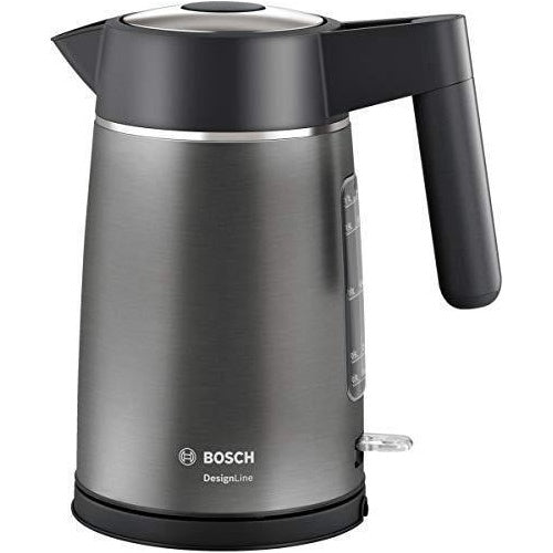 Bosch TWK5P475. Fassungsvermögen Wassertank: 1,7 l. Leistung: 2400 W. Produktfarbe: Grau, Gehäusematerial: Edelstahl, Wasserstandsanzeige. Drahtlos. Filterung (TWK5P475) afbeelding 1