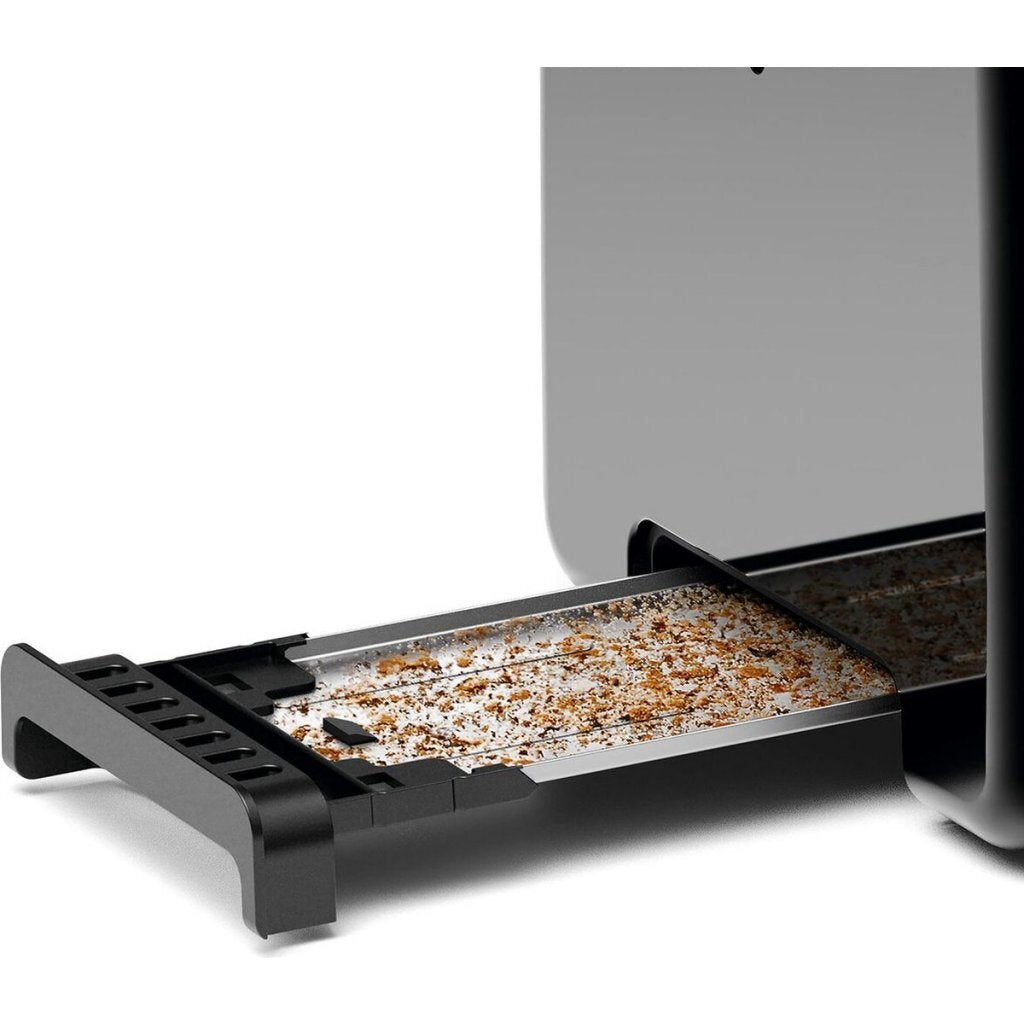 Bosch TAT3P423 Toaster Black - 2 Slices - 970W - Designline