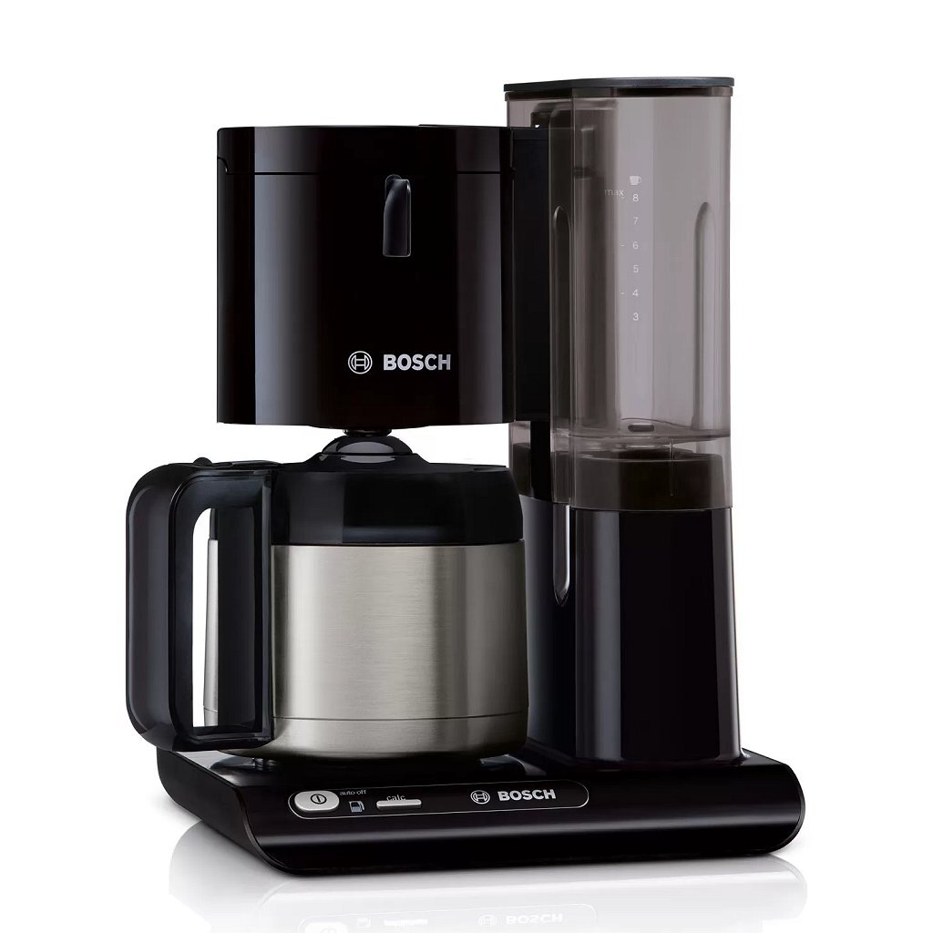 Bosch TKA8A053 Coffee Maker Black/Stainless Steel 1100W Thermal Jug