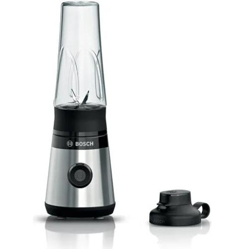 Bosch Serie 2 MMB2111M Mixer 0,6 l Sport-Mixer 450 W Schwarz - Edelstahl (MMB2111M) afbeelding 1
