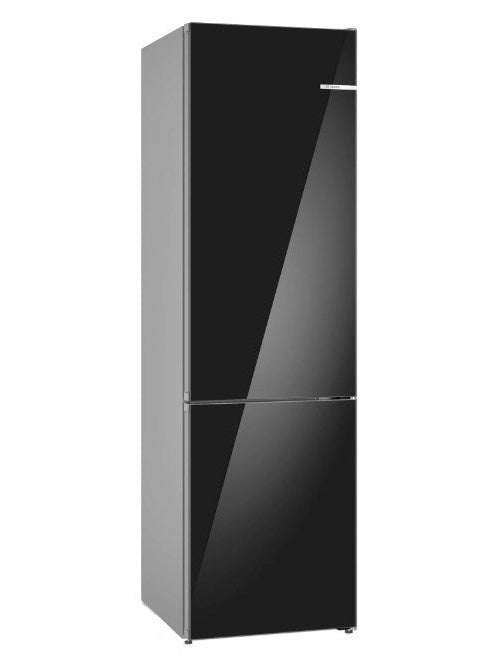 Bosch Serie 6 KGN39LBCF fridge-freezer Freestanding 363 L C Black afbeelding 1