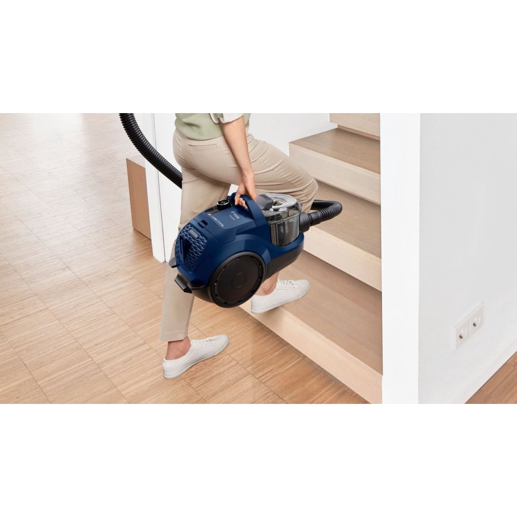Bosch BGS21X320 Bagless Vacuum Cleaner 550W Blue/Black