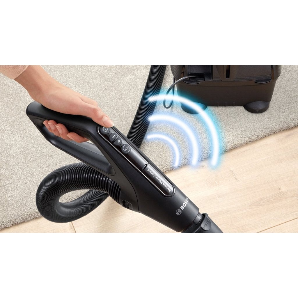 Bosch BGS41POW1 Bagless Vacuum Cleaner 700W Black/Red