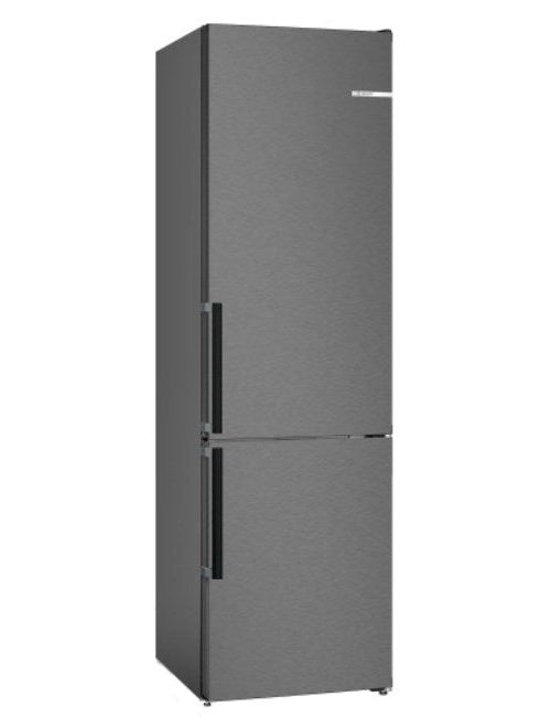 Bosch Serie 4 KGN39VXBT fridge-freezer Freestanding 363 L B Dark Inox afbeelding 1