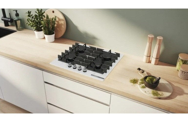 Bosch Serie 6 PPP6A2I40 Gas hob White  Black - 4242005496273 - image 2