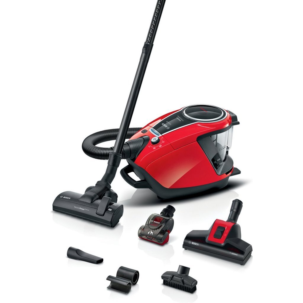 Bosch BGS7PET1 ProAnimal Bagless Vacuum Cleaner 800W Red/Black