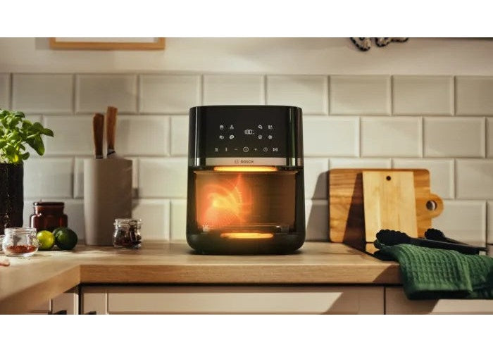Bosch Serie 4 MAFS2462B fryer Single 6.1 L Stand-alone 2050 W Hot air fryer Black afbeelding 3
