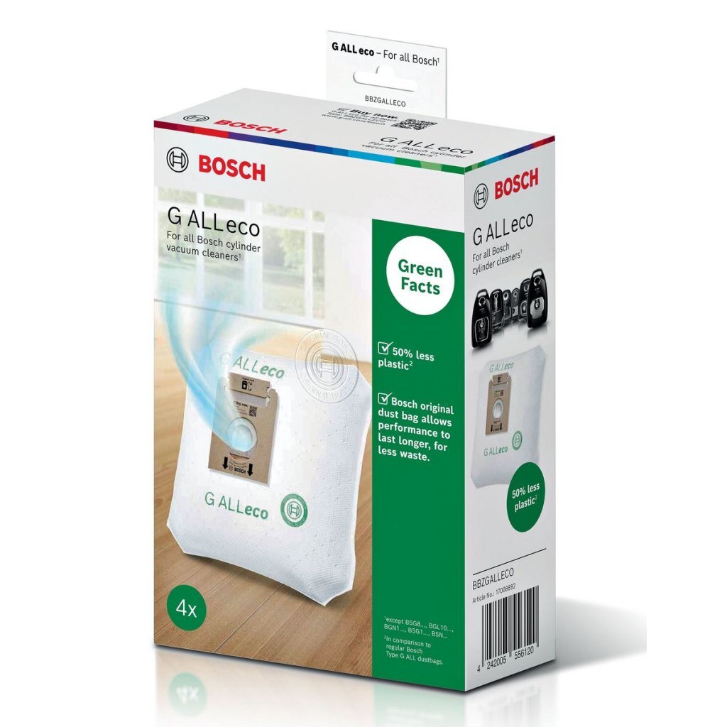 Bosch BBZGALLECO Dust Bags 4 Pieces