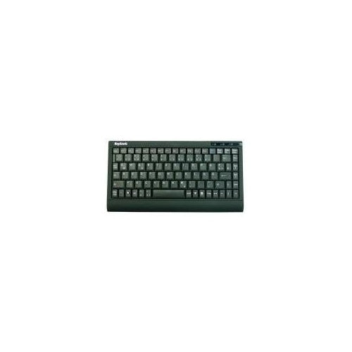 Keysonic ACK-595 C+ - Tastatur - PS/2, USB - mattschwarz (ACK-595 C+ BLACK) afbeelding 1
