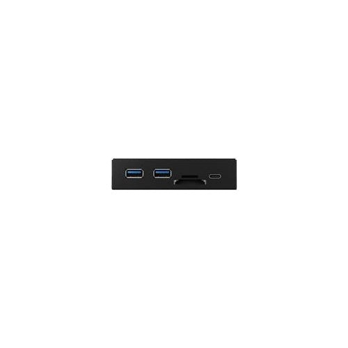 ICY BOX IB-HUB1417-i3 - Hub - 2 x SuperSpeed USB 3.0 + 1 x USB-C - für Unterputzmontage geeignet (IB-HUB1417-I3) afbeelding 1