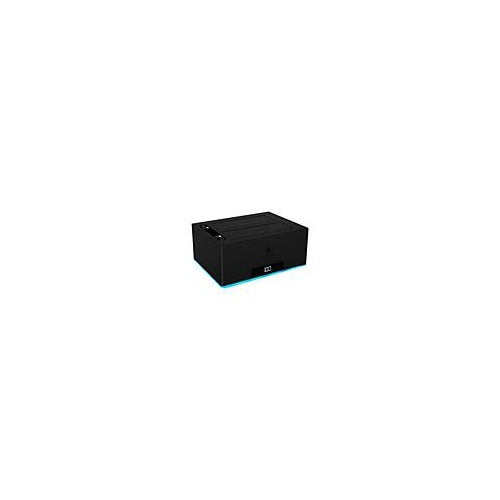 RaidSonic IB-127CL-U3 Speicherlaufwerk-Docking-Station Schwarz (IB-127CL-U3) afbeelding 2