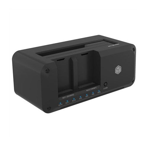 Icy Box IB-2924MSCL-C31 Clone and DockingStation for 1x 2.5"/3.5" to 1x M.2 NVMe or M.2 to M.2, access 3 drives as Docking, Host USB 3.2 (IB-2924MSCL-C31) afbeelding 2