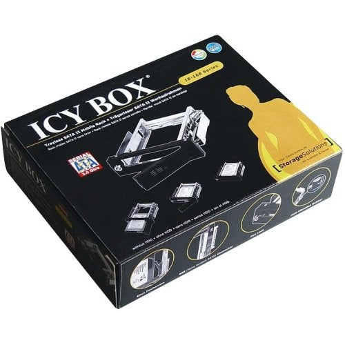 ICY BOX Wechselrahmen SATA I&II BL black QUICK-SWAP (IB-168SK-B) afbeelding 2