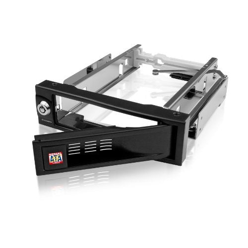 ICY BOX Wechselrahmen SATA I&II BL black QUICK-SWAP (IB-168SK-B) afbeelding 5