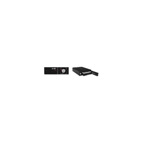 ICYBOX IB-170SK-B ICY BOX Aluminium Wechselrahmen, quick swap SATA II, 1 bay, black (10-ctn) (17000) afbeelding 1
