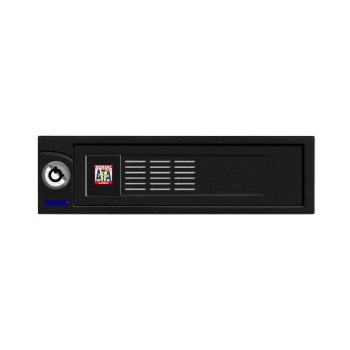 ICYBOX IB-170SK-B ICY BOX Aluminium Wechselrahmen, quick swap SATA II, 1 bay, black (10-ctn) (17000) afbeelding 2