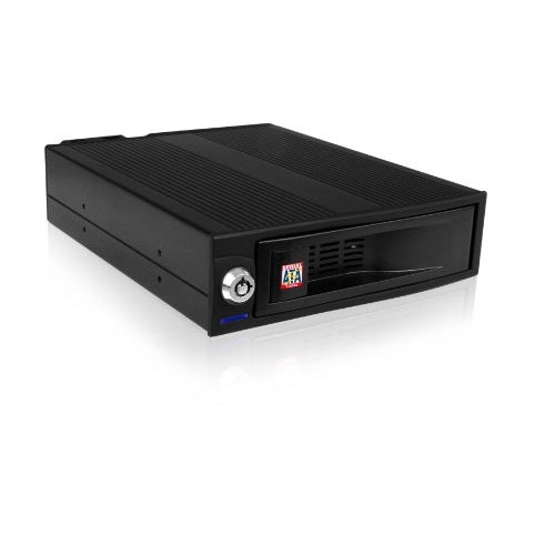 ICYBOX IB-170SK-B ICY BOX Aluminium Wechselrahmen, quick swap SATA II, 1 bay, black (10-ctn) (17000) afbeelding 5