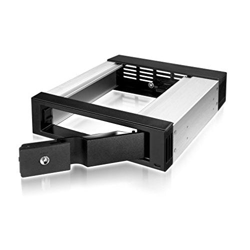 Icy Box IB-158SSK-B Trägerloser Wechselrahmen für 3.5" SATA Festplatte (IB-158SK-B) afbeelding 2