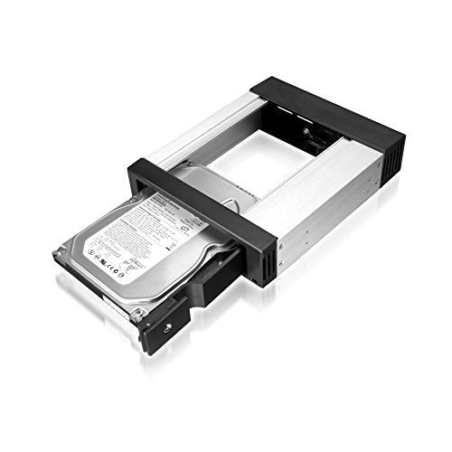 Icy Box IB-158SSK-B Trägerloser Wechselrahmen für 3.5" SATA Festplatte (IB-158SK-B) afbeelding 4