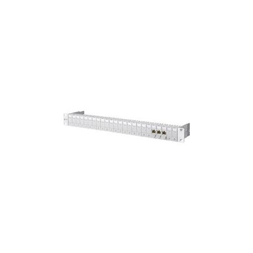 Metz Connect BTR E-DAT modul 24x8 Patch Panel Hellgrau, RAL 7035 1U 24 Ports (130920-E) afbeelding 1