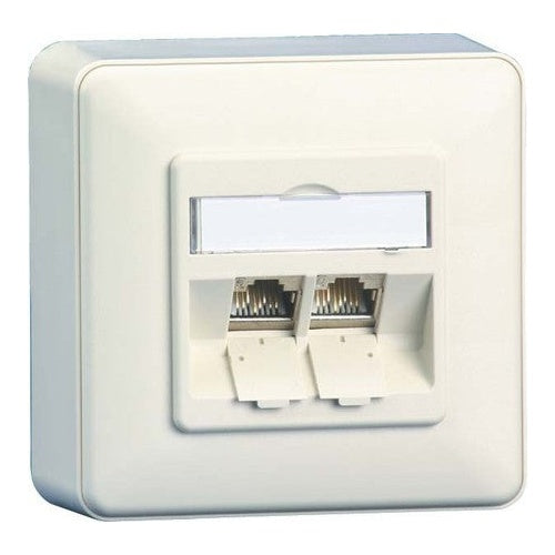 METZ CONNECT 1309120002-E Steckdose RJ-45 Weiß (1309120002-E-90) - 4250184152323 - image 1