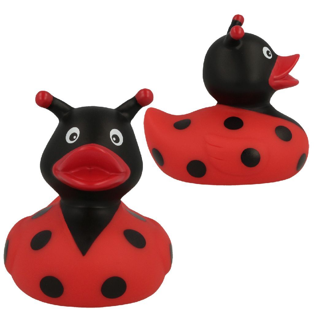 Lilalu Ladybug Rubber Duck