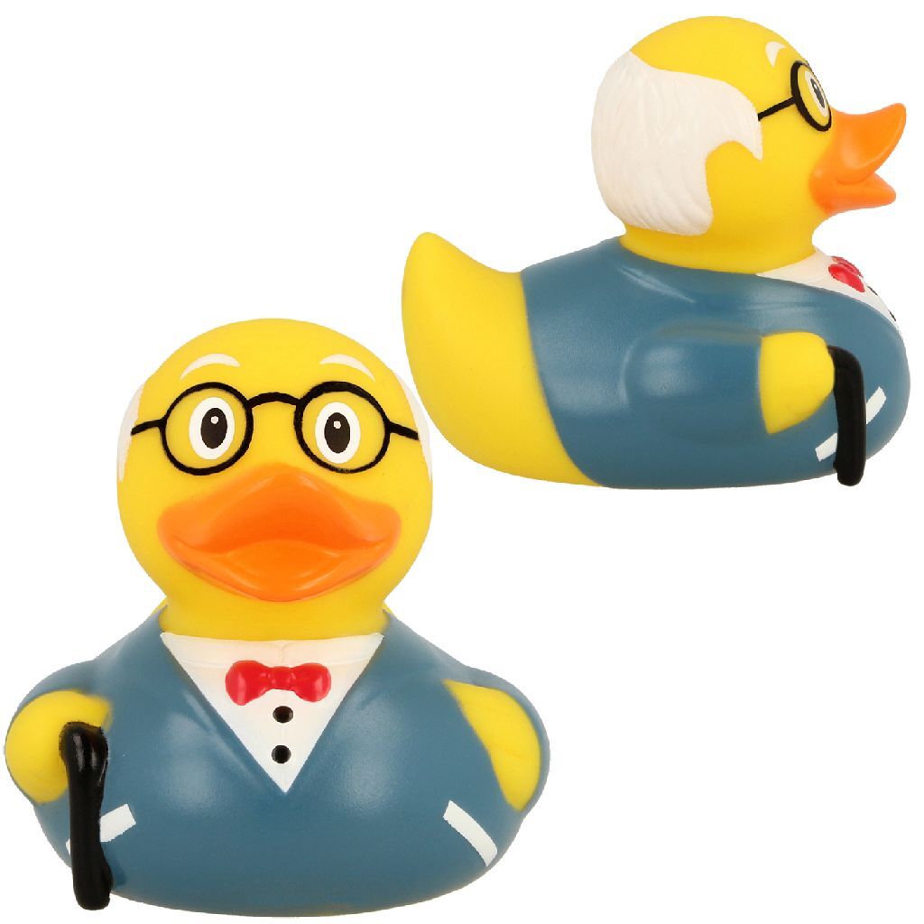 Lilalu Grandpa Rubber Duck