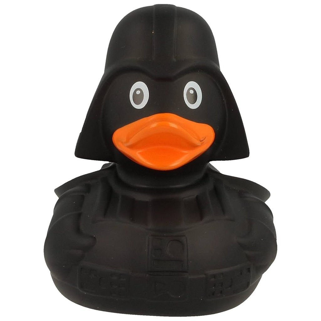 Lilalu Black Star Bath Duck