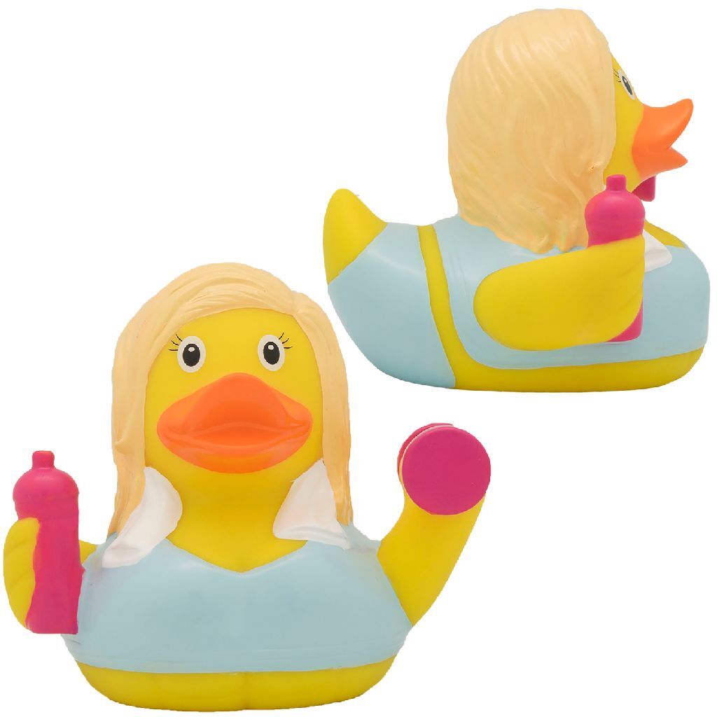 Lilalu Rubber Duck Fitness Girl