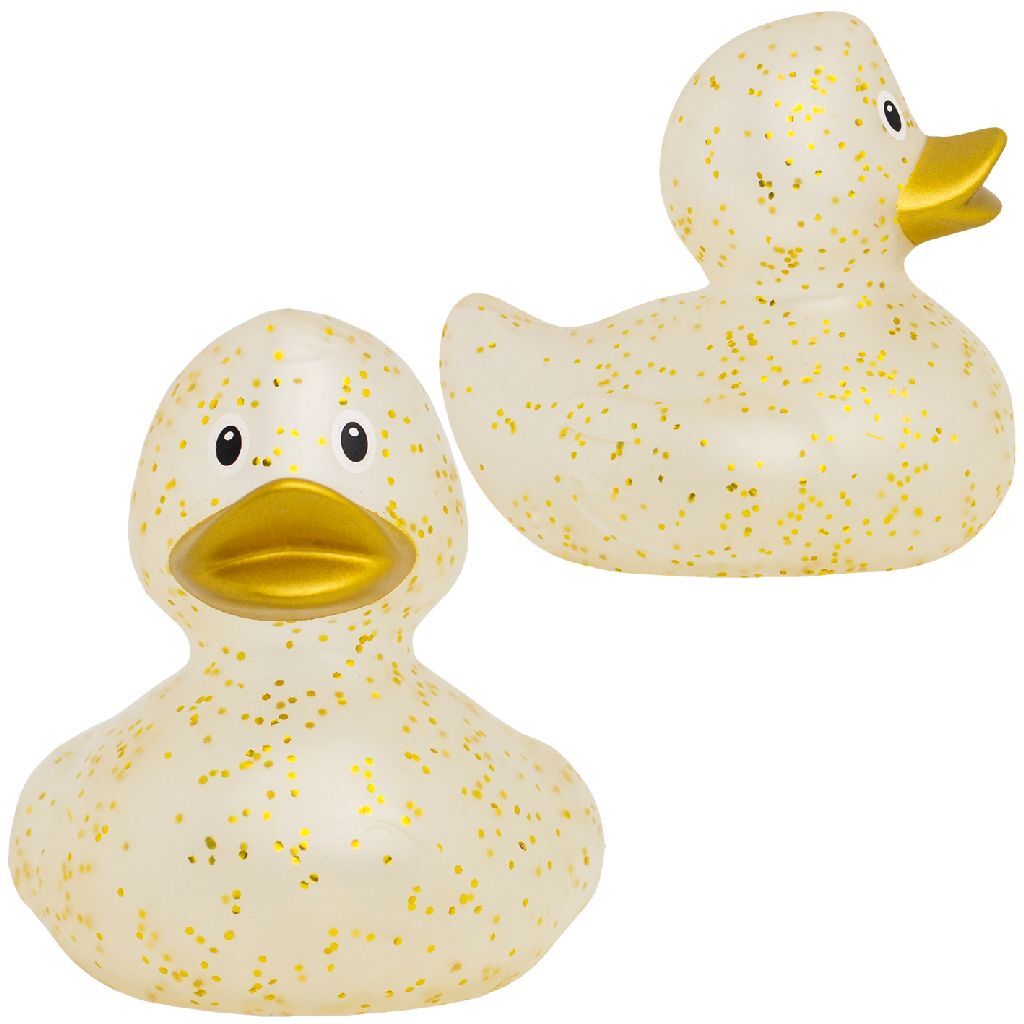 Lilalu Rubber Duck Golden Glitter