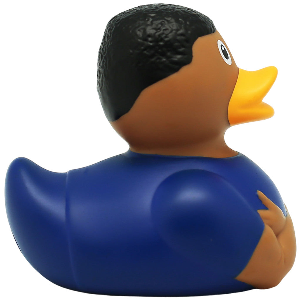 Lilalu Football Star Rubber Duck for Collecting and Gifting