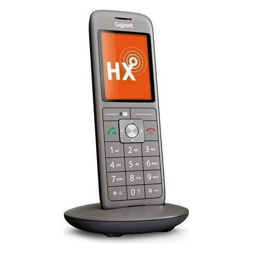 Gigaset CL660HX - Schnurloses Erweiterungshandgerät mit Rufnummernanzeige - DECT\GAP - Schwarz, Anthrazit (S30852-H2862-R101) afbeelding 1