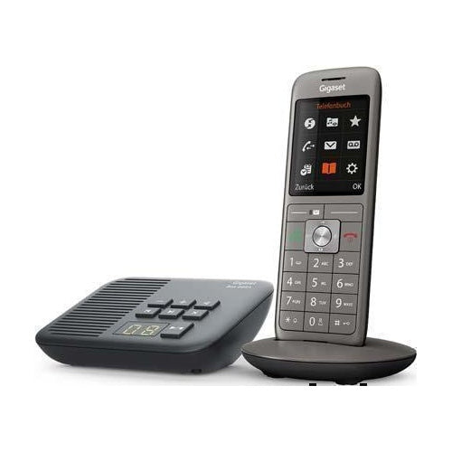 Gigaset CL660A - Schnurlostelefon - Anrufbeantworter mit Rufnummernanzeige - DECT\GAP - Schwarz, Anthrazit afbeelding 1