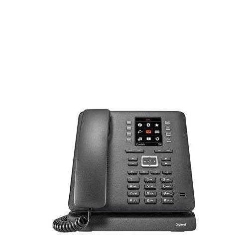 Gigaset T480HX - Schnurloses Erweiterungstelefon - mit Bluetooth-Schnittstelle mit Rufnummernanzeige - ECO DECT\GAP\CAT-iq - Schwarz (S30853-H4007-B131) afbeelding 2
