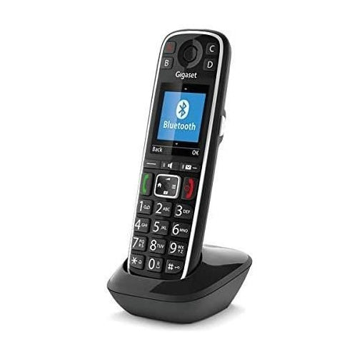 Téléphone sans fil Gigaset E720HX - Noir - 200 entrées - SMS - compatible Bluetooth 4.2 HSP et HFP afbeelding 1
